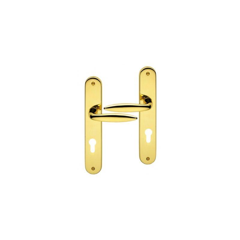 Poignée de porte pro-r m3 laiton cane Front-salon