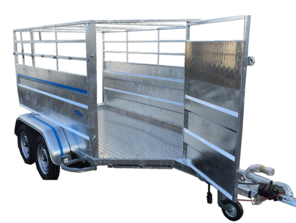 Remorque pour transport d'animaux - 3,00 X 1,50 X 1,30 M - 1300 KG - MAGNUM 1000M4_0