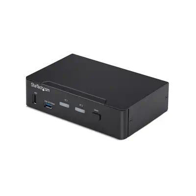 Switch KVM DisplayPort 2 Ports, 4K 60 Hz, DP 1.2, Gestion EDID, Hub USB 3.0 2 Ports, 4 Ports USB HID_0