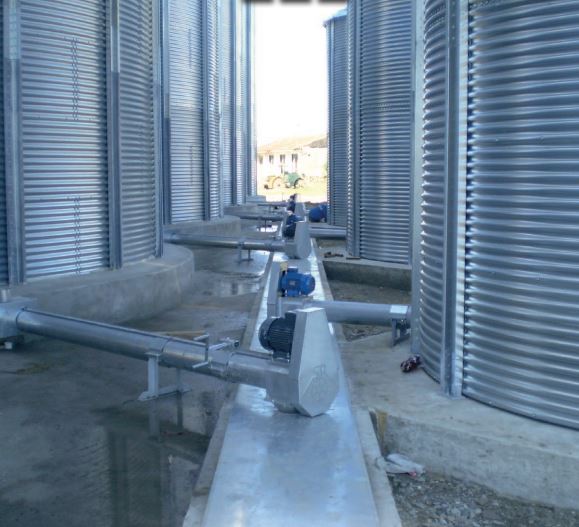 Transporteurs à vis pour céréales, produits granulaires et farine - Modèles horizontaux et verticaux - COCLEA_0