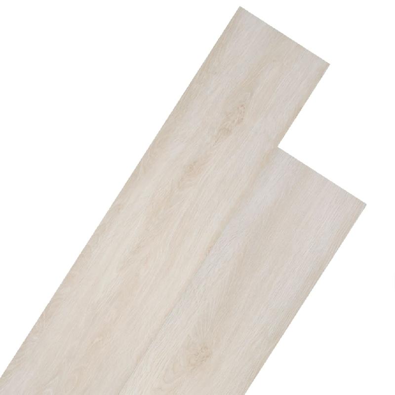Vidaxl planches de plancher pvc non auto-adhésif chêne blanc classique 245164_0