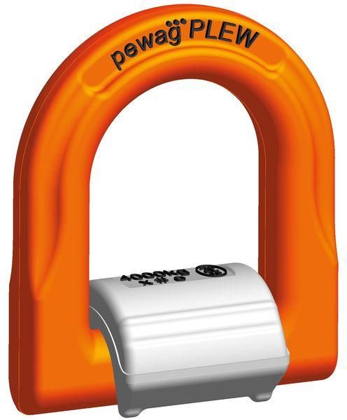 Anneau de levage articulé PLEW - Profilift Eta 1,5t - haute résistance à souder avec ressort intégré_0