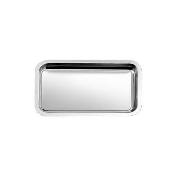 B7- Ravier inox 38 cm - Plaque à débarrasser pour préparations culinaires_0