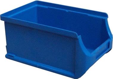 Bac à bec en plastique bleu - Dimensions : 160 x 102 x 75 mm - Modèle 456204 - Lot de 24 pièces_0