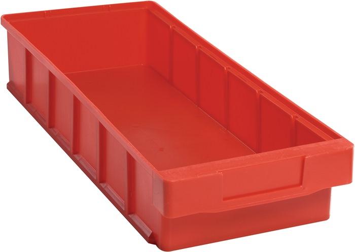 Boîte de rangement pour étagère VKB L500xl186xH83 mm - Rouge en polypropylène - LA-KA-PE_0