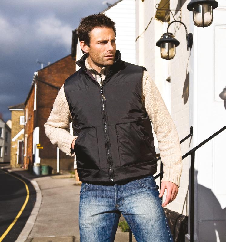 Bodywarmer doublé polaire - Réf: R44 - Déperlant et coupe-vent - Marque Result_0