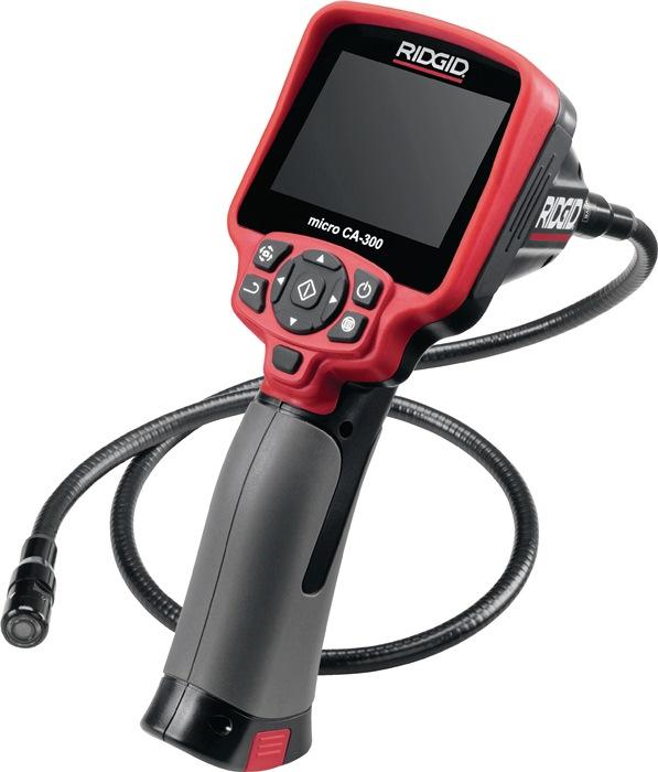 Caméra d'inspection micro CA-350 3,5 po. 640 x 480 17 mm LED 4 longueur du câble 900 mm RIDGID_0