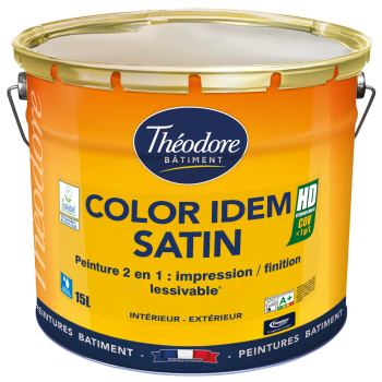 Peinture décorative satinée 2 en 1 - Impression et finition - réf. Ag02034 - Theodore_0