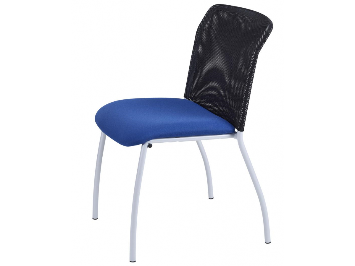 Chaise d'accueil autoportante en résille - GERI - polyvalente et ergonomique, empilable par 4_0