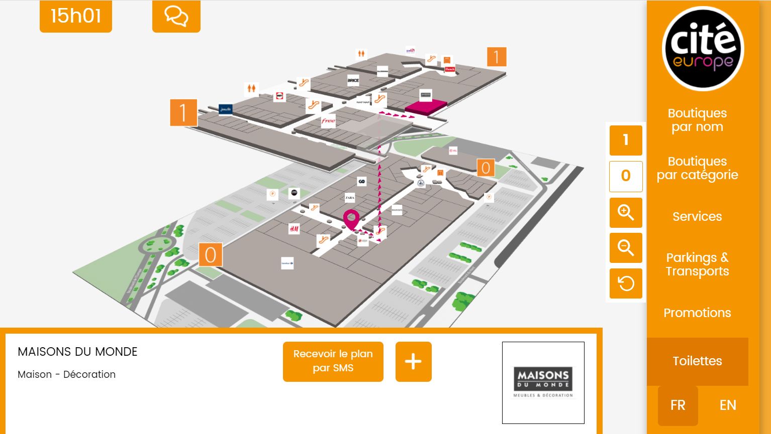 Logiciel d'orientation interactive en 3d / 2d - viadirect_0