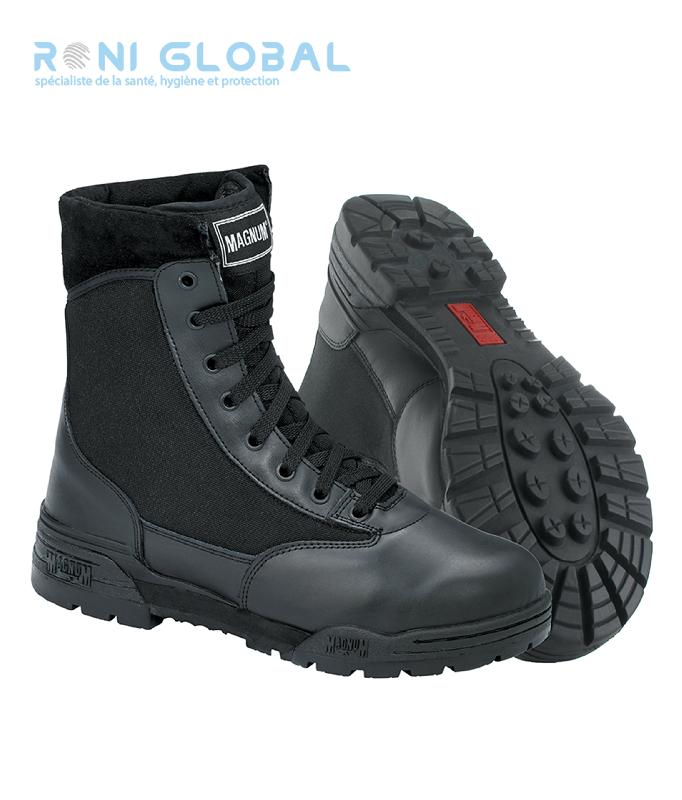 Botte en cuir - Œillets traités antirouille - Magnum Classique City Guard - Cuir et toile 1150 deniers_0