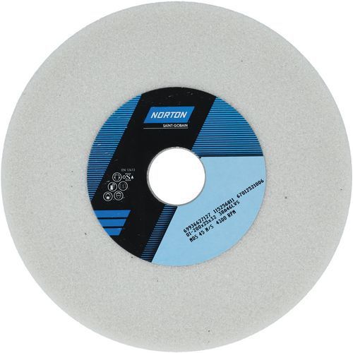 MEULE PLATE AFFÛTAGE OUTILS 38A Ø200X25X32MM 38A46LVS - NORTON