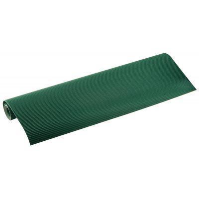 Rouleau de carton ondulé 50x70cm vert foncé - micro-cannelure pour décoration et créations artistiques_0