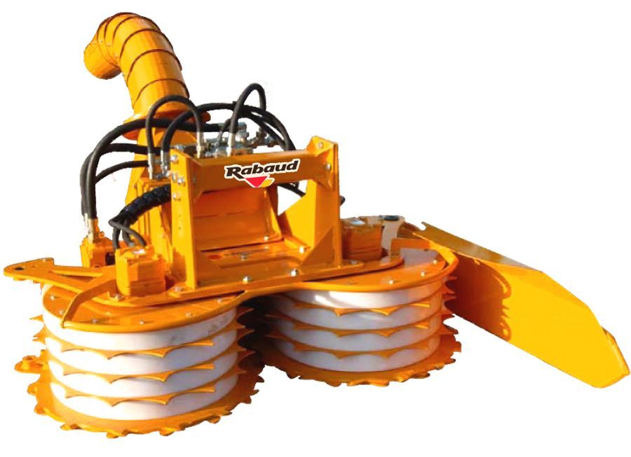 Taille-haies autoroutier cobras 1400 - rabaud sas - largeur de coupe 1.40 m - vitesse de travail 1.5 à 3 km/h_0