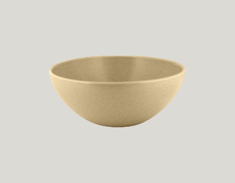 BOL ROND BEIGE PORCELAINE Ø 20 CM GENESIS RAK