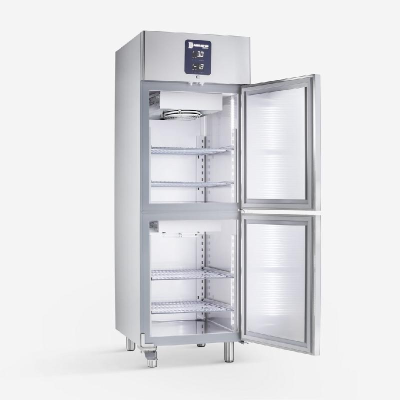 Armoire réfrigérée bi température - 2 demi-portes pleines - Gamme Premium - -15/-22°C - 282/298 L - PM 700 P BT-BT_0