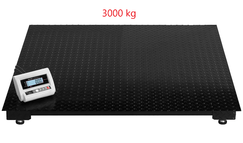 Balance au sol avec plateforme 150x150cm capacité de pesée 3000 kg_0