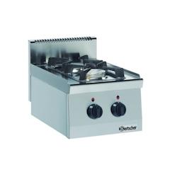Bartscher Réchaud à gaz 2 brûleurs, appareil de table L 400 P 600 H 290 - BAR-1317433_0