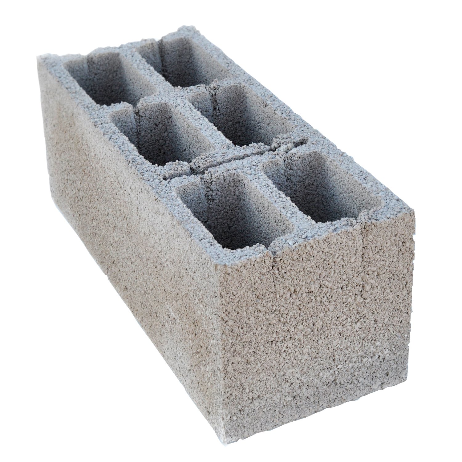 Bloc béton empilable - parpaing creux - 50x27x20 cm - Norme NF - 25.8 kg_0