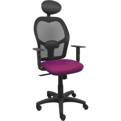 CHAISE DE BUREAU ALOCEN SIMILICUIR B10 - VIOLET - PIQUERAS Y CRESPO