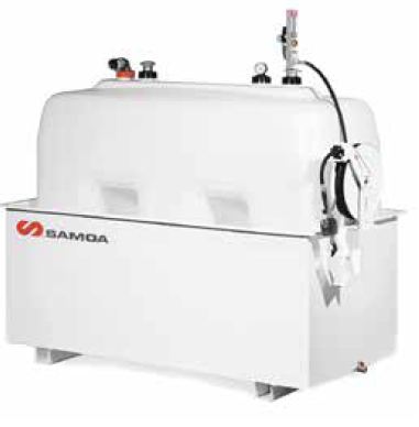 Citerne 2500L en PEHD avec bac en métal - Pompe huile PM2 3:1 - Réf 454 237.110_0