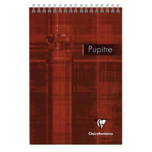 Clairefontaine Lot de 5 Bloc Metric Pupitre format 145x210, 80 feuilles 90 g/m² reliure intégrale, quadrillé 5x5 - 3329680866209_0