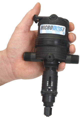 Doseur hydraulique MicroDos II - jusqu'à 680 litres par heure - pré-équipé pour kit d'injection extérieure_0