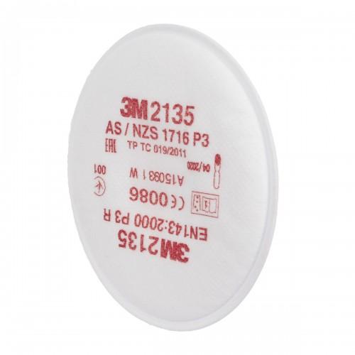 FILTRES POUR MASQUE RESPIRATOIRE - 2135 - P3 - PAR 2FILTRE ANTIPOUSSIERE 2135 B2 3M