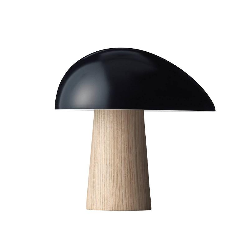 FRITZ HANSEN NIGHT OWL LAMPE À POSER, BLEU/FRÊNE