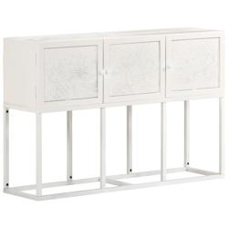 Helloshop26 - Buffet bahut commode armoire meuble de rangement organisateur cuisine salle de séjour salon 115 x 30 x 76 cm bois de 02_0029525 - 30002_0