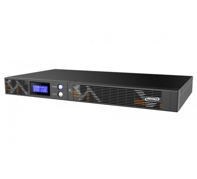 Infosec Onduleur E3 Live RM - 1500 VA - Protection électrique fiable et rackable_0
