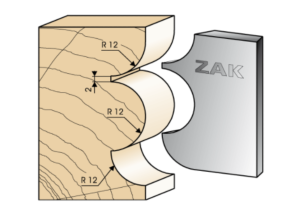 JEU DE 2 FERS ZAK531021 HAUTEUR 50MM