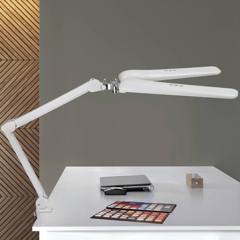 LAMPE À PINCE LED MAULCRAFT DUO, DIMMABLE