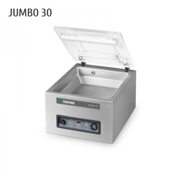 Machine sous vide à cloche HENKELMAN JUMBO 30 - soudure 350 mm - pompe Busch 8 m³/h_0