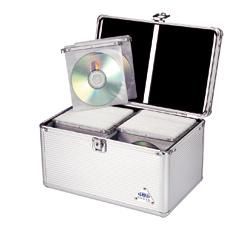 MALLETTE ALU POUR 200 CD/DVD