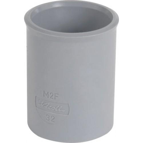 MANCHON PVC FEMELLE / FEMELLE - Ø 75 - M2P NICOLL
