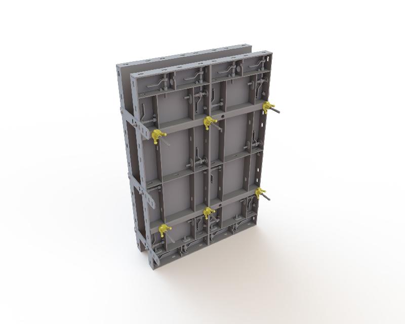 Metamodul - Coffrage modulaire à peau bois ou métal, pour longrines, sousbassements et piscines_0