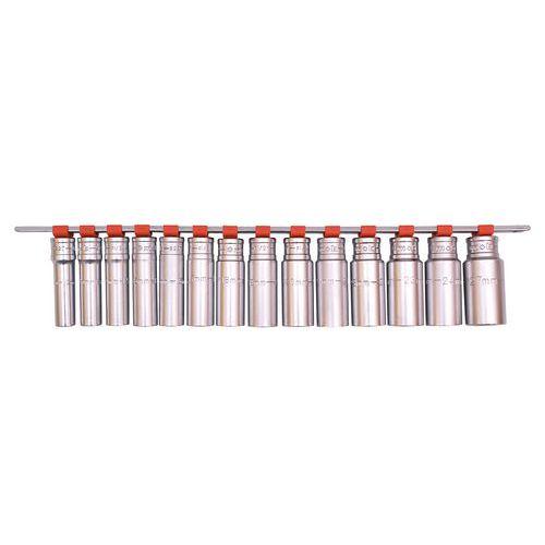 MOB 1 JEU DE DOUILLES LONGUES SUR RACK 1/2'' 14 PIÈCES