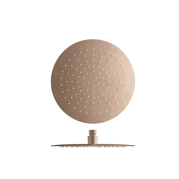 POMME DE DOUCHE OR ROSE RONDE TRIVERDE - CRISTINA ONDYNA PD95346P