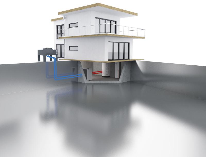 Pompes à chaleur aérothermiques - chauffage à air ambiant pour maisons neuves et rénovations_0