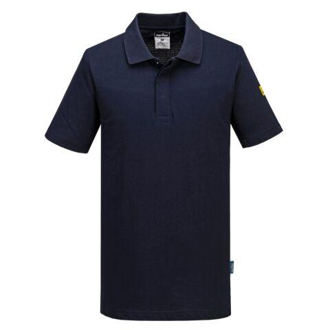 PORTWEST AS21 POLO ANTISTATIQUE ESD MARINE - TAILLE 4XL