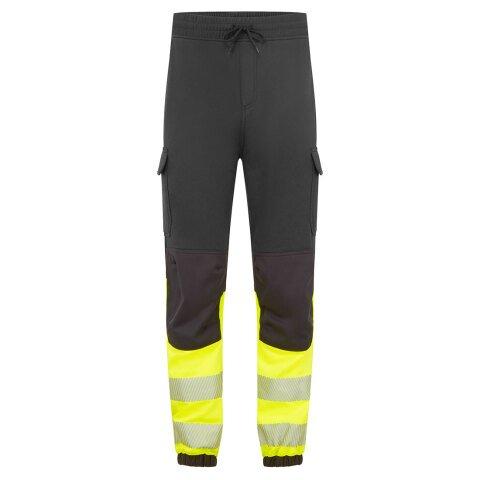PORTWEST FR433 JOGGING PW3 MODAFLAME HVO CLASSE 1 FR NOIR/JAUNE - TAILLE XL