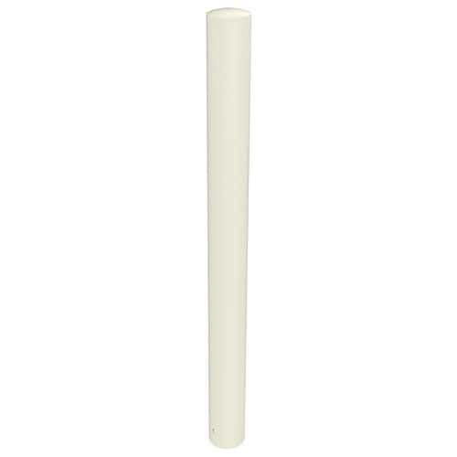 POTELET URBIN TÊTE BOMBÉE MÉTAL HTR 1 M Ø 102 MM BLANC 9010 - BUTON DESIGN
