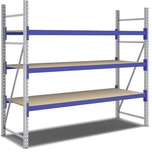 KIT RAYONNAGE DÉPART 2000X2200X800 MM 3 NIVEAUX 1650 KG - BITO