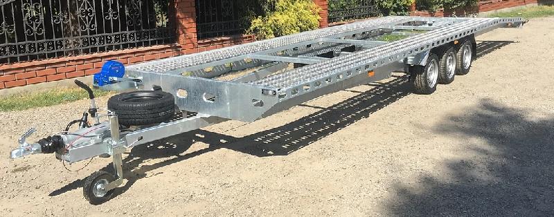 Remorque porte voiture-plateau - 8,00 x 2,10 m - 3500 kg - TAURUS DUO 80 35 3_0