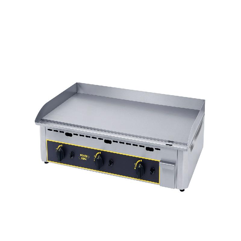 Roller Grill plaque à snacker professionnelle inox gaz, 3 feux, PSR 900 GI - inox PSR 900 GI_0