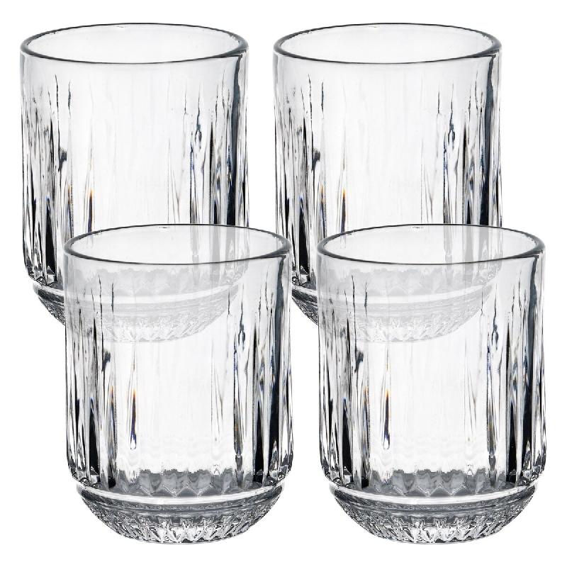 San Ignacio - Lot de 4 verres en cristal transparent de 260 ml - transparent Verre en cristal Q4824_0