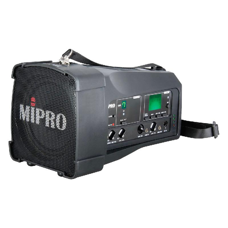 Sono portable Mipro MA-100SB - Bluetooth, USB, UHF 16 canaux, 50 watts_0