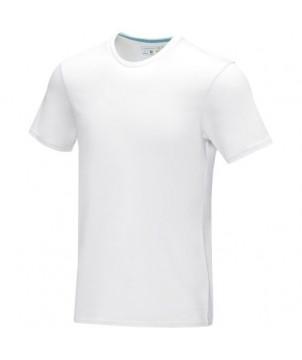 T-SHIRT AZURITE BIO GOTS MANCHES COURTES HOMME BLANC - GOODIES ÉCOLOGIQUES
