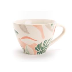 Tasse à thé Natureva -  Blanc  Grès Amadeus 8.5x15 cm - blanc Grès 3520071815008_0